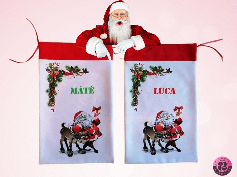 Egyedi mintás mikulás zsák 4 Egyedi mintás mikulás zsák - Image 4