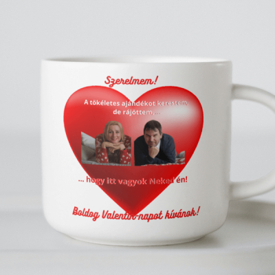 Valentin napi bögre