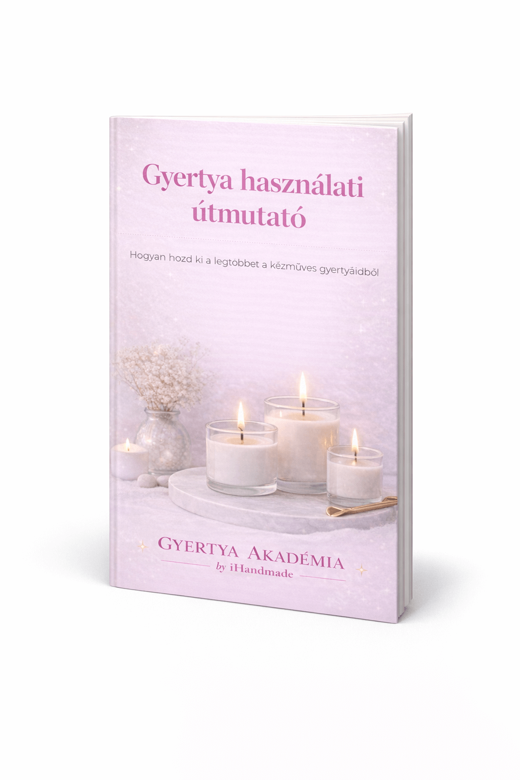 Gyertya használati útmutató PDF borító